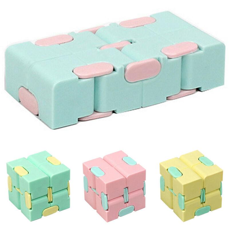 Multicolor Infinity Cube Multicolor Infinity Cube Fidget Toy - Onlyne Bazar